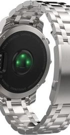 Garmin fenix Chronos Steel with Brushed Stainless Steel Watch Band (010-01957-02)