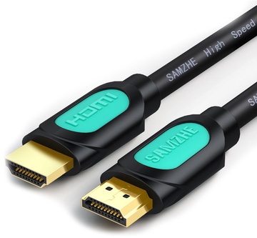 Samzhe Cable HDMI to HDMI 2.0 (4K 1080P) Black 1m