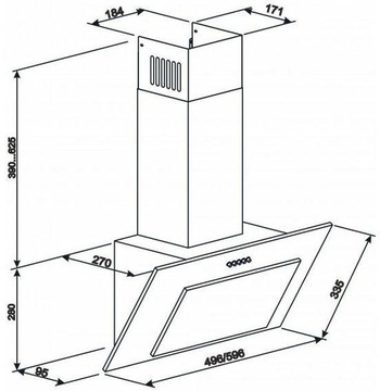 Eleyus VERTICAL 470 50 BL