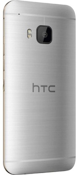 HTC One M9s Gold on Silver