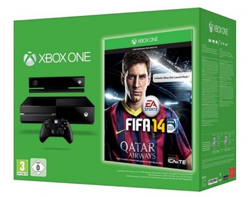 Microsoft Xbox One 500GB + Kinect 2 + FIFA 14 Bundle