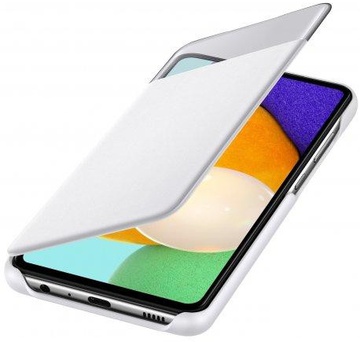 Samsung A525 Galaxy A52 S View Wallet Cover White (EF-EA525PWEG)