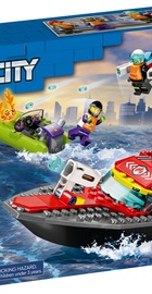 LEGO City Човен пожежної бригади (60373)