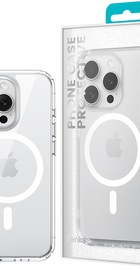 Benks Lucent Pro Case for iPhone 16 Pro Max with MagSafe Transparent
