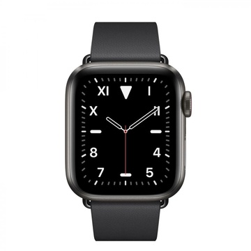 Apple Watch Series 5 GPS + Cellular 40mm Space Black Titanium Case w. Black Modern Buckle (MWQD2)