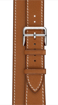 Apple Watch Hermes Barenia Leather Double Tour Regular 38mm/40mm/41mm/42mm Fauve (MMMD2)