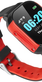 Lemfo DF50 Ellipse Aqua с GPS трекером (Черно-красный)