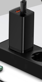 Baseus GaN2 Lite Quick Charger C+U 65W Black (CCGAN2L-B01)