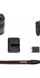 Canon EOS M50 Mark II kit (15-45mm + 55-200mm) IS STM Black (4728C041)