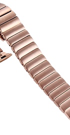 Apple Watch 38mm/40mm/41mm/42mm Rose Gold Link Bracelet (high copy)