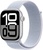 Apple Watch Series 10 GPS 42mm Silver Aluminum Case With Blue Cloud Sport Loop (MWWD3)