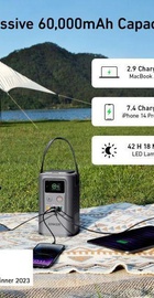 Anker 548 60000mAh Grey (A1294062)