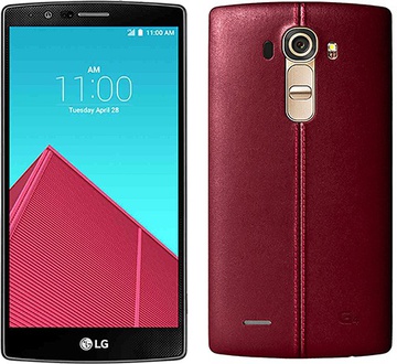 LG G4 H815 Genuine Leather Red
