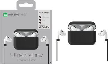 AmazingThing Ultra Skinny Premium Case for AirPods Pro Black (ATAPPROFW00BK)