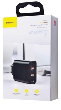 Baseus Speed PPS 60W Black (CCFS-G01)