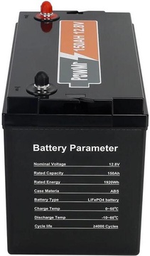 PowMr 150AH 12.8V Lithium Energy Storage Battery (POW-150AH-12.8V)