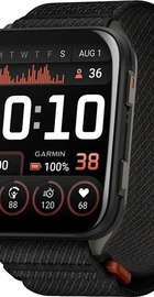 Garmin Venu X1 Black with Slate Titanium Caseback and Black ComfortFit Nylon Band (010-02980-00/02)