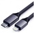 Satechi USB-C to Lightning Cable Space Gray (1.8 m) (ST-TCL18M)