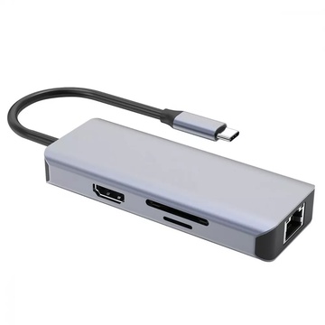 Proove Iron Link 6 in 1 (2*USB3.0 + SD/TF + RJ45 + HDMI)