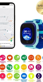 AmiGo GO005 4G WIFI Thermometer Blue