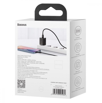 Baseus Super Si 30W Black (CCSUP-J01)