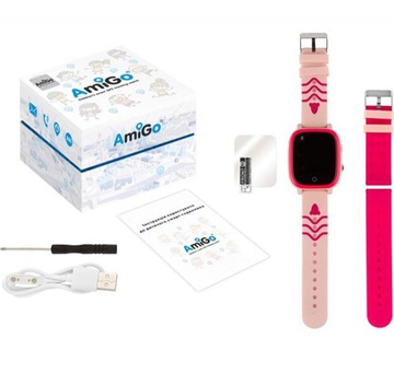 AmiGo GO005 4G WIFI Thermometer Pink