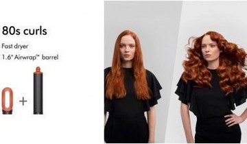 Dyson Airwrap i.d. Multi-Styler and Dryer Straight to Wavy Amber Silk (123682-01)