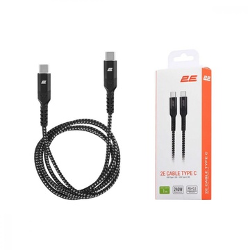 2E USB-C to USB-C 1m White (2E-CCCCAL-WH)