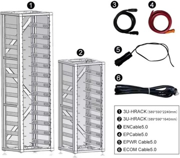 Deye BOS-G PRO LiFePO4 HV 51.2V 100AH 5.12kWh