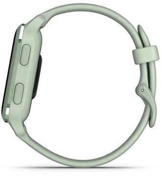 Garmin Venu Sq 2 Metallic Mint Aluminum Bezel with Cool Mint Case and Silicone Band (010-02701-02/12)