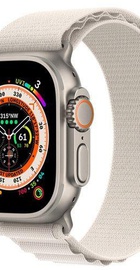 Apple Alpine Loop Band Medium for Watch 42mm/44mm/45mm/49mm Starlight (MQE63)
