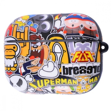 Simple Stickers Print Case for AirPods Pro South Park