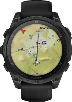 Garmin tactix 8 - 47 mm AMOLED Includes Applied Ballistics Ultralight Solver (010-03405-00/01)