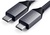 Satechi USB-C to USB-C 100W Charging Cable Space Gray 2m (ST-TCC2MM)