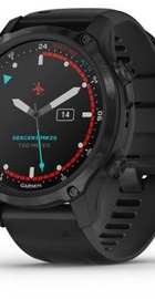 Garmin Descent Mk2S Carbon Grey with Black Silicone Band (010-02403-04) (UA)