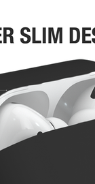 AmazingThing Ultra Skinny Premium Case for AirPods Pro Black (ATAPPROFW00BK)