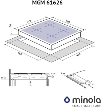 Minola MGM 61626 WH