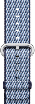 Apple Watch 42mm/44mm/45mm/46mm/49mm Midnight Blue Check Woven Nylon (MQVM2)