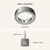 Oura Ring 4 Brushed Silver Size 6 (JZ90-54220-06)