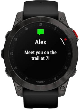 Garmin Epix (Gen 2) Sapphire - Black Titanium (010-02582-10/11/18)
