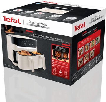 Tefal Dual Easy Fry Essential White EY901AE0