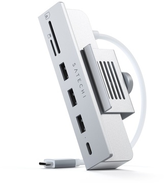 Satechi USB-C Clamp Hub for 24" iMac Silver (ST-UCICHS)