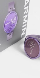 Garmin Lily Midnight Orchid Bezel with Deep Orchid Case and Silicone Band (010-02384-12) (UA)