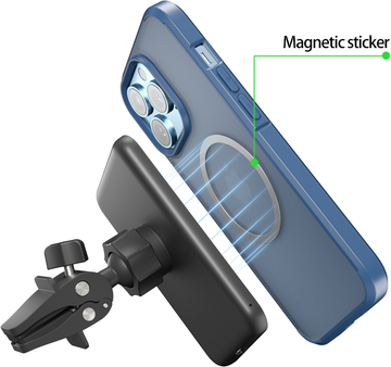 Blueo Car Magnetic Wireless Charger Black 15W (P007-BLK)