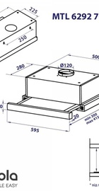 Minola MTL 6292 WH 700 LED