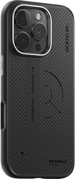 Blueo Bi-Texture Magnetic 600D Air Aramid Fiber для Apple iPhone 16 Pro Max Black (BL011-I16PMBGR)