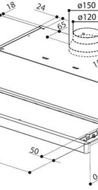 Faber Flexa NG Glass BK A60 (315.0635.106)