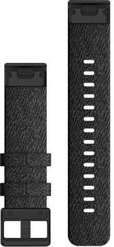 Garmin Ремешок  для Fenix 6S QuickFit 20 Heathered Black Nylon with Black (010-12875-00)