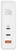 Baseus GaN Mini 2xUSB Type-C/USB Port + Type-C 120W White (CCGAN-J02)