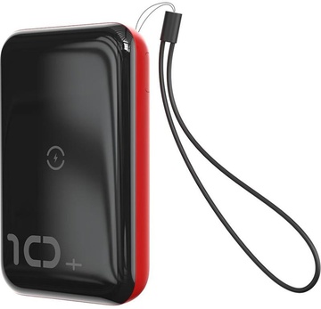 Baseus Wireless Charger Mini S Bracket 10000mAh Black (PPXFF10W-19)